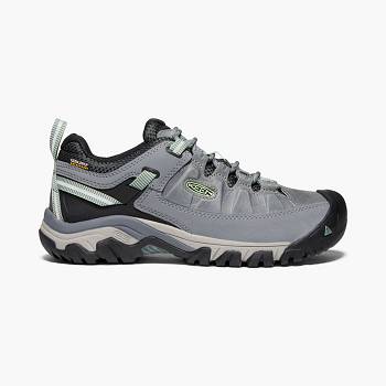 KEEN Targhee III Waterproof - Siva/ Cierne Turistické Topánky Damske, KEEN554